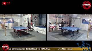 MINI TURNAMEN TENIS MEJA PTM NIAGARA [upl. by Bain]