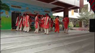 lezim dance by group songGandhiji school Nampally [upl. by Ienttirb]