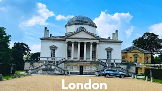 London Spring Walk Chiswick House And Gardens  Residential Walk [upl. by Novy]