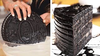 Simple OREO Chocolate Cake Decorating Recipes  The Best Cake Decorating Ideas  So Yummy Cake [upl. by Manup681]