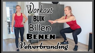 20 min Beginner Workout  Buik Billen Benen amp Vetverbranding OPTIMAVITA [upl. by Phonsa]