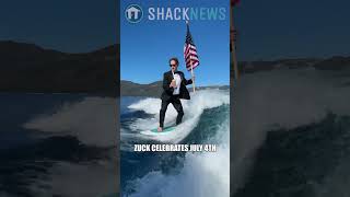 Happy 4th of July from Meta CEO Mark Zuckerberg happy4thofjuly independenceday zuck [upl. by Fantasia649]