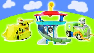 1h verschiedene Paw Patrol Spielzeuge Recycling Truck und mehr im VideoMix [upl. by Aisena]