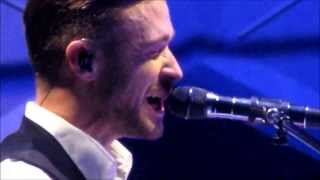 Like I Love You Justin Timberlake Live In Time Square [upl. by Nahc]