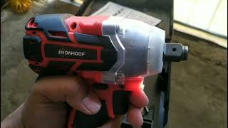 Review impact wrench IRONHOOF [upl. by Odracer126]