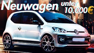 Die 5 besten Neuwagen unter 10000€ die du dir leisten kannst  RB Engineering [upl. by Goddord]