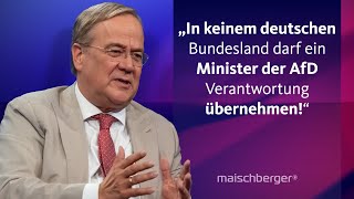 Armin Laschet über die Bündnissuche der CDU nach den Landtagswahlen in Ostdeutschland  maischberger [upl. by Draner498]