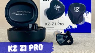 Обзор TWS KZ Z1 Pro  Коротко об обновленной модели [upl. by Ahcatan]