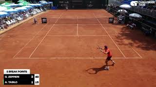 Giulio Zeppieri Vs Alejandro Tabilo Highlights FINAL Challenger KARLSRUHE 2023 [upl. by Adeuga]