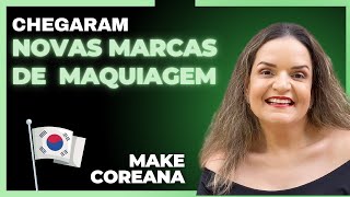 Novas marcas de maquiagem no Paraguai  Make coreana [upl. by Lynsey643]