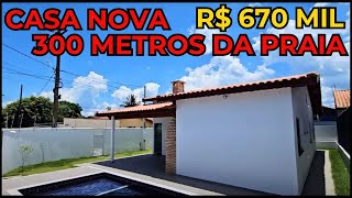 CASA R 670 MIL A 300 METROS DA PRAIA EM ITANHAÉM LITORAL SUL DE SP COM 2 SUÍTES [upl. by Emeric]