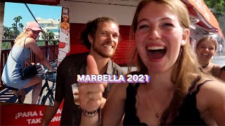 DANSEN IN MARBELLA💃  vlog met de dames 2021 [upl. by Roosnam]