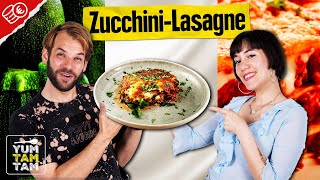 Zucchini Lasagne  Leckeres Rezept mit Zucchini [upl. by Boyce]