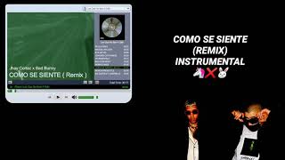 Como Se Siente Remix Instrumental  Jhay Cortez ft Bad Bunny [upl. by Jenkins]