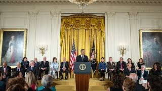 President Obama Honors 2013 Medal of Freedom Recipients [upl. by Alur]