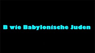 Babylonische Juden aus quotdas kleine Juden abcquot [upl. by Wrightson]