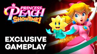 10 Minutes of PRINCESS PEACH Showtime  Exclusive NEW GAMEPLAY 👑 Nintendo Switch [upl. by Arvy623]