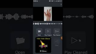 How to remove background noise from videos in Android or iPhone [upl. by Izawa]
