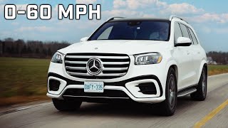 Acceleration 060 Test  2024 MercedesBenz GLS 580 [upl. by Eadwine]