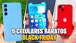 5 Celulares BONS e BARATOS Para Comprar na BLACK FRIDAY 2023 [upl. by Arakaj]