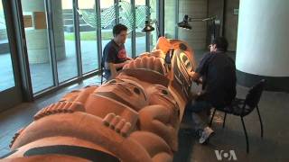 Totem Pole Art Preserves Native American Culture [upl. by Lough]