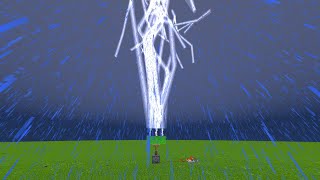 Minecraft  CHANNELING ENCHANTMENT  lightningthunder trident ⚡Shorts [upl. by Donohue190]