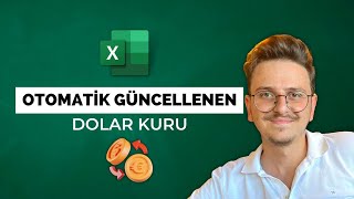 Excelde TCMBden Güncel Döviz Kuru Çekmek ve Otomatik Güncellemek Dolar Euro [upl. by Davie566]