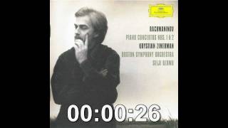 Rachmaninoff Piano Concerto No 2 Movement 1  Krystian Zimerman Seiji Ozawa BSO [upl. by Ael235]