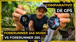 Forerunner 255 x Forerunner 245 Music  Qual é MELHOR na CORRIDA [upl. by Kyne]