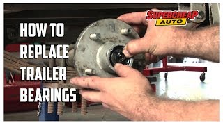 How to  Replace Trailer Wheel Bearings  Supercheap Auto [upl. by Sunda]