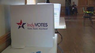 Polls opening across Indiana for primary election [upl. by Aennil]