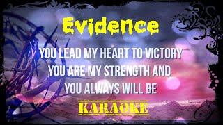 Evidence  Josh Baldwin  Karaoke Version [upl. by Vena]