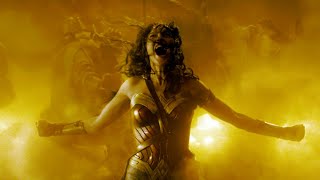 Steve Trevor dies WW vs Ares  Wonder Woman 4k HDR [upl. by Gnad617]