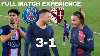 PSG vs FC METZ  Parc des Princes  Immersive Match Experience [upl. by Burns]