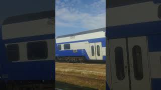 Tren Iasi  Pascani  Bacau in gara Podul Iloaiei shorts [upl. by Trilley]