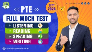 PTE Full Mock Test with Answers  September 2024  Language Academy PTE NAATI amp IELTS Online Classes [upl. by Horten]