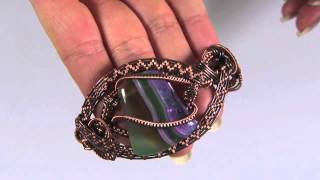 Wire wrapping krok po kroku  materiały  druty srebrne i miedziane [upl. by Nosinned722]