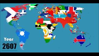 Future of the Earth Flag Timeline 20163800 EVERY YEAR [upl. by Sussna]