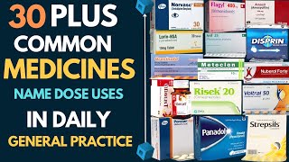 Common Medicines For General Medical Practice Name and Uses [upl. by Retha]