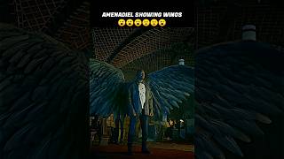 Amenadiel Showing Wings 😲😲😲  Aastha Rakho Hank shorts youtubeshorts shortvideo [upl. by Enogitna]