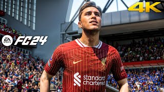 FC 24  Liverpool vs Chelsea Ft Federico Chiesa  Premier League 2425 Full Match  4K [upl. by Alaunnoif]