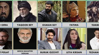 Kurulus Osman Season 5 All Casts Real Names and Pictures [upl. by Yentruok]