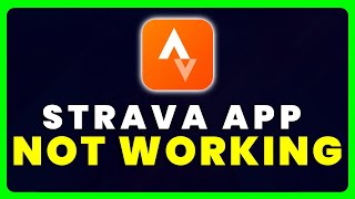 Strava App Not Working How to Fix Strava App Not Working [upl. by Salomon60]