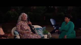 Madea hits a ghost  Tyler Perrys Boo 2 A Madea Halloween  CLIP [upl. by Nidraj790]