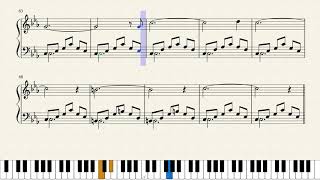 Yann Tiersen  La dispute Piano Sheet [upl. by Ainerbas]