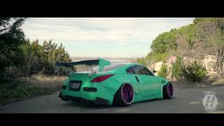 Nissan 350Z on 19quot Reverse Lip EBISU  Heritage Wheel [upl. by Nairrad106]