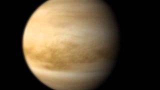 Animation of the Rotation of Venus [upl. by Yerfoeg909]