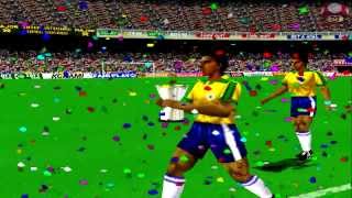 International Superstar Soccer 64  Final Level 5  Brazil x England Parte 2 de 2 [upl. by Naivat]