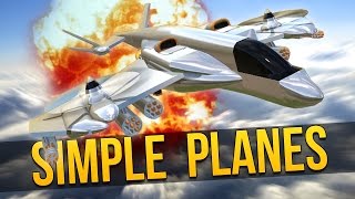 SimplePlanes  BIGGEST NUKE ★ Lets Play SimplePlanes Simple Planes Gameplay [upl. by Ytsirk]