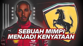 LEWIS HAMILTON RESMI KE FERRARI BERITA TERBESAR DALAM SEJARAH F1 [upl. by Aldred]